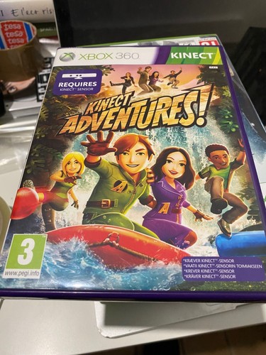 Box 360 kinect adventures - x,