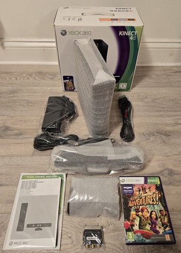 Box 360 4gb kinect nxe - s,